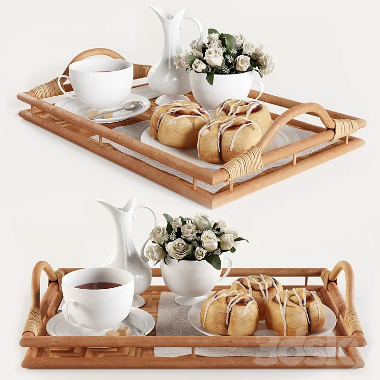 Breakfast on the tray W003